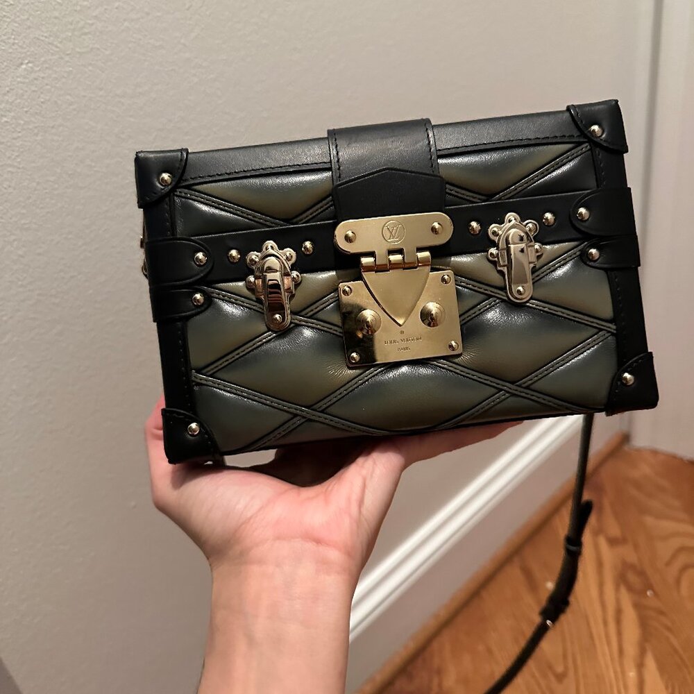 Louis Vuitton Petite Malle Crossbody Runway Edition – Black & Olive